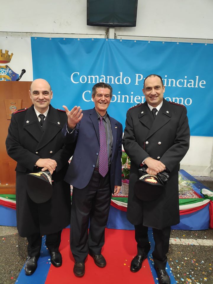 Decimo anniversario Comando Stazione Carabinieri Turate (Como)